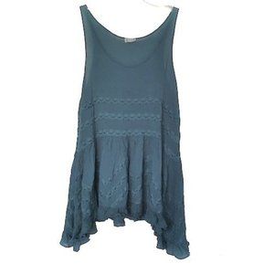 Intimately by Free People Voile and Lace Trapeze Slip Violet Harmon